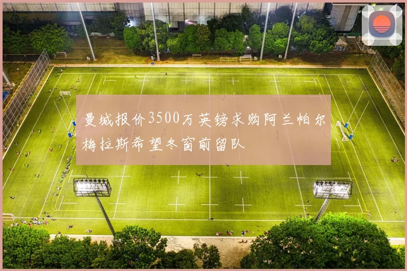 曼城报价3500万英镑求购阿兰帕尔梅拉斯希望冬窗前留队